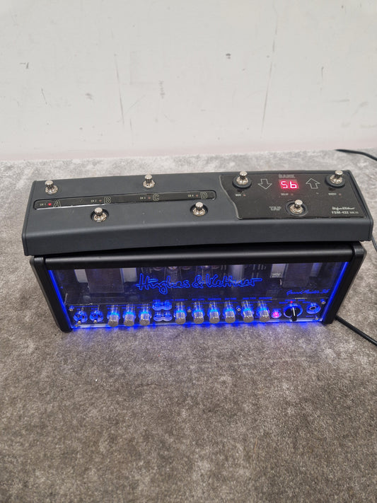 Hughes & Kettner Grand Miester 36 With Foot Pedal Fsm-432 Mk3 Amplifier - Digital Modeling, FSM-432 MK3 Foot Controller - Excellent w/ Original Box & Power Supply & Soft Case