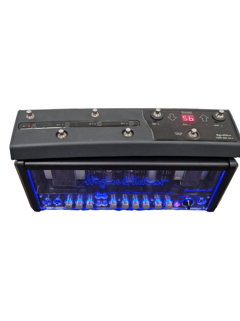 Hughes & Kettner Grand Miester 36 Guitar Amplifier - Digital Modeling - Excellent w/ Original Box & Soft Case & Foot Pedal Fsm-432 Mk3 - Image 1