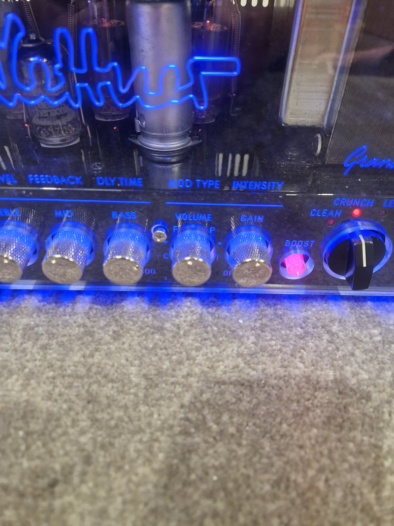 Hughes & Kettner Grand Miester 36 Guitar Amplifier - Digital Modeling - Excellent w/ Original Box & Soft Case & Foot Pedal Fsm-432 Mk3 - Image 2