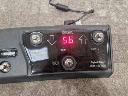 Hughes & Kettner Grand Miester 36 With Foot Pedal Fsm-432 Mk3 Amplifier - Digital Modeling, FSM-432 MK3 Foot Controller - Excellent w/ Original Box & Power Supply & Soft Case