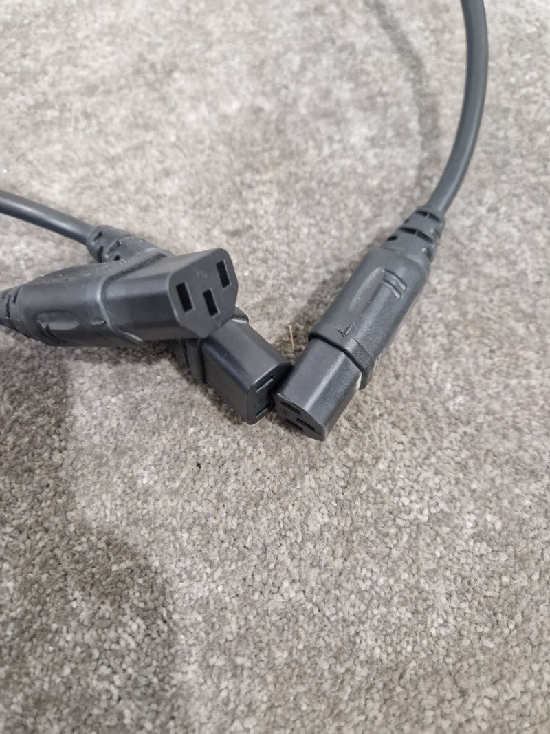 Single UK Plug to 4 Kettle Lead - All About 4ft And Higher Length Power Cables - Versatile Lengths, Durable Build - Excellent - Image 3