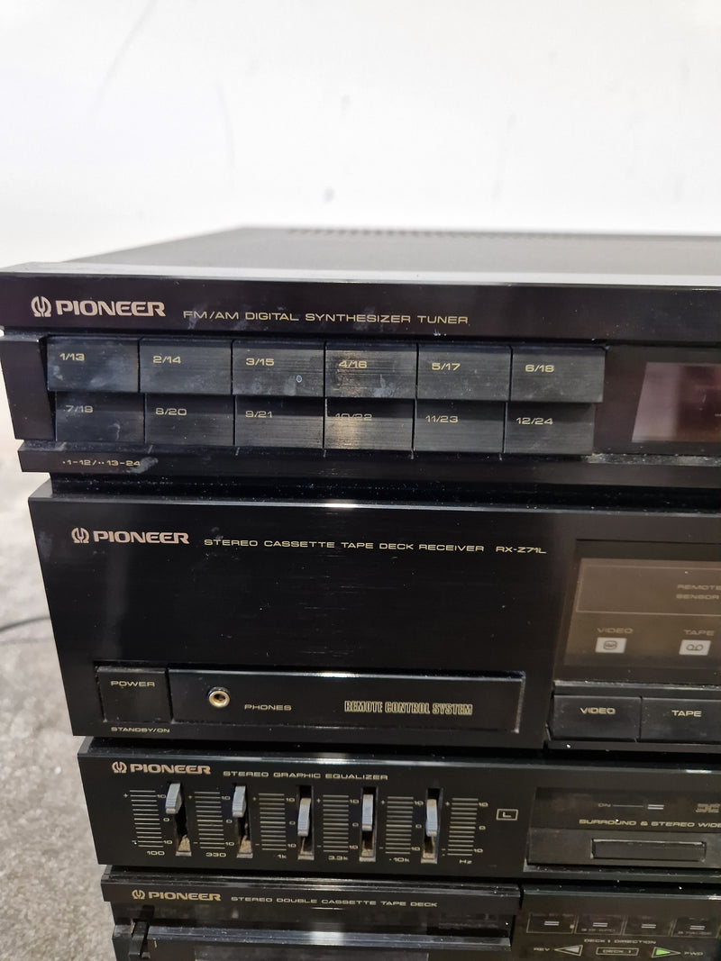 Pioneer RX-Z7L Hi-fi Stack  - High-Fidelity Audio System - Excellent w/ Manuals & Certification & Remote control - Image 8