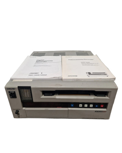 Sony Uvw-1800p U-Matic Videocassette Recorder - Professional Grade, Hi-Fi Audio - Spares or Repair w/ Manuals