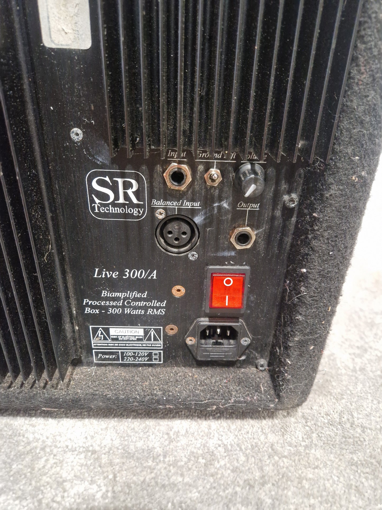 SR 300 Live-a Speaker - Powered PA Speaker - Spares or Repair