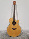 Dean Performer E GN Electro-Acoustic Guitar - Solid Body, Maple Neck - Spares or Repair - Photo 2