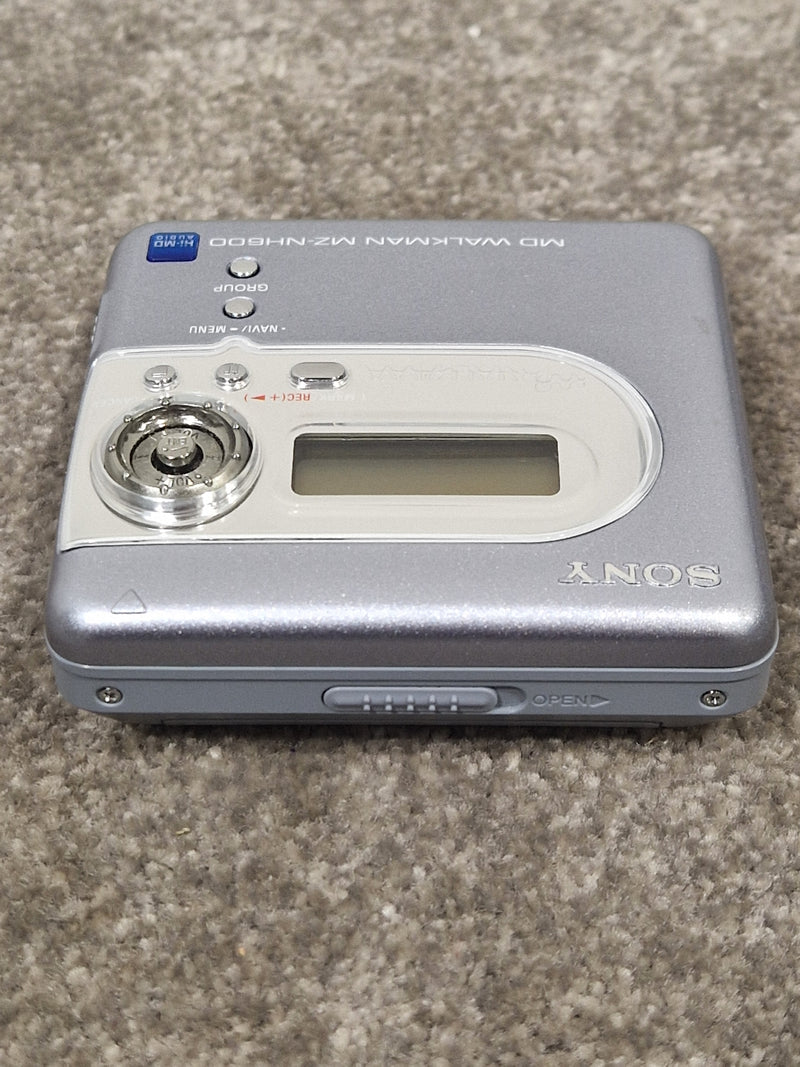 Sony MD Walkman Mz-nh600 Portable MiniDisc Player - High-Quality Audio, Long Battery Life - Excellent - Image 5