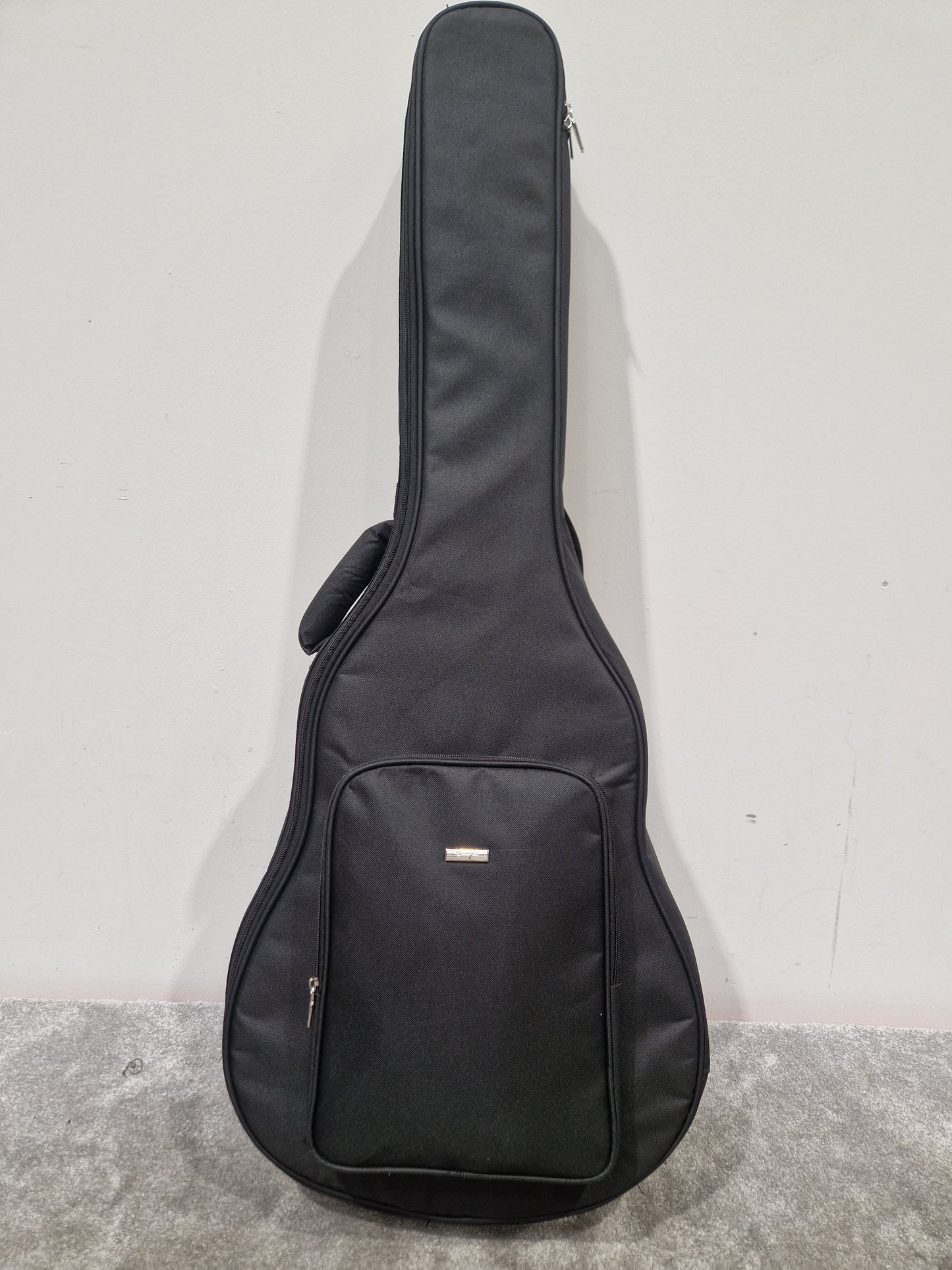 Enya Ea-x1 Pro Acoustic Guitar - Solid Mahogany Top, EQ System - Excellent w/ Manuals & Soft Case & Guitar Accessories