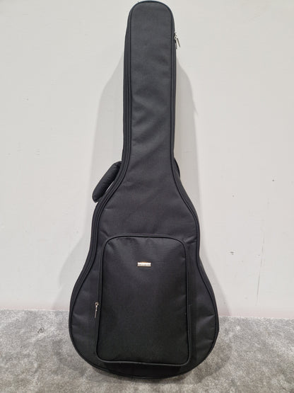Enya Ea-x1 Pro Acoustic Guitar - Solid Mahogany Top, EQ System - Excellent w/ Manuals & Soft Case & Guitar Accessories