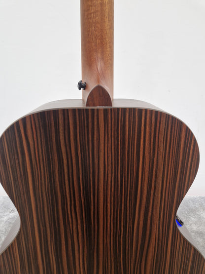 Enya Ea-x1 Pro Acoustic Guitar - Solid Mahogany Top, EQ System - Excellent w/ Manuals & Soft Case & Guitar Accessories