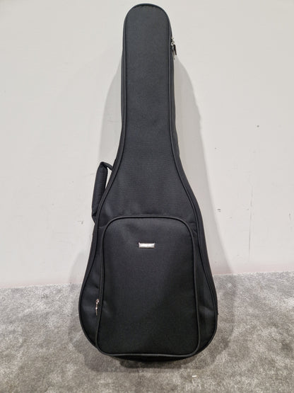 Enya Ea-xo-bk Acoustic Guitar - Carbon Fiber Construction, Built-in Electronics - Mint w/ Soft Case