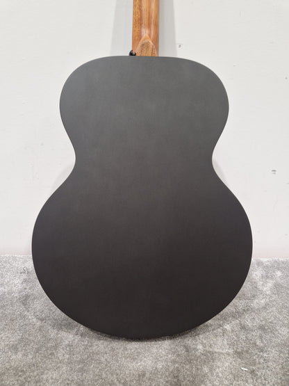 Enya Ea-xo-bk Acoustic Guitar - Carbon Fiber Construction, Built-in Electronics - Mint w/ Soft Case