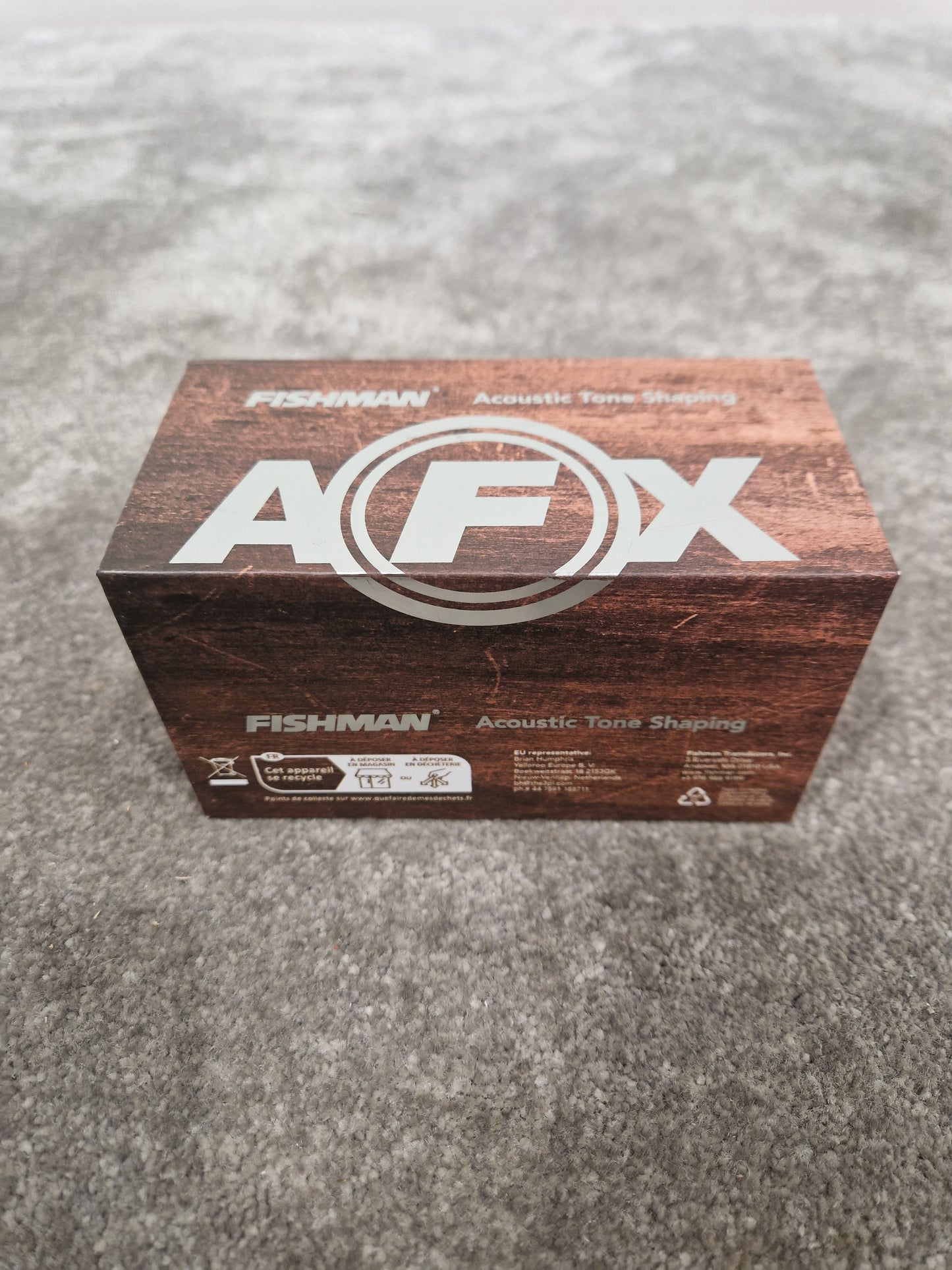Fishman Acousticverb Afx Effects Pedal - Reverb & Chorus, Stereo Output - Excellent w/ Original Box & Power Supply
