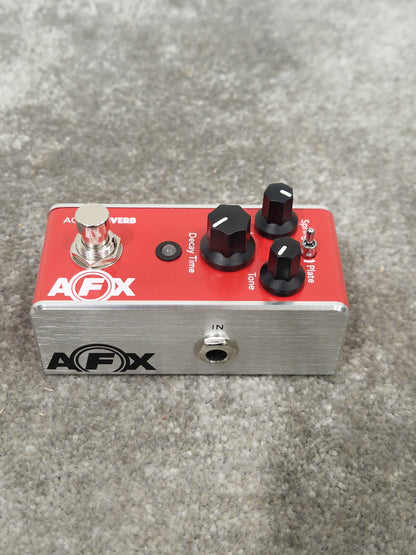Fishman Acousticverb Afx Effects Pedal - Reverb & Chorus, Stereo Output - Excellent w/ Original Box & Power Supply