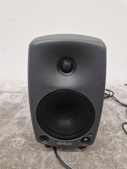 Genelec 8030a Studio Monitor - Compact Design, Accurate Sound - Excellent w/ Power Supply & MIDI aux cable