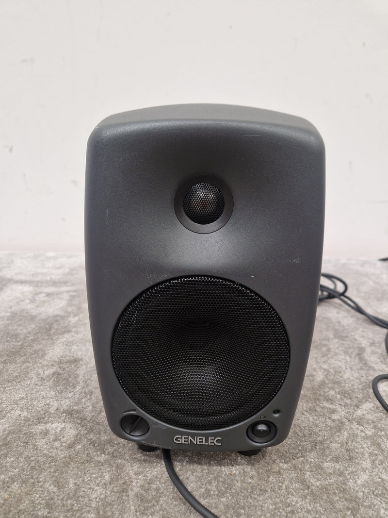 Genelec 8030a Studio Monitor - Compact Design, Accurate Sound - Excellent w/ Power Supply & MIDI aux cable - Image 1