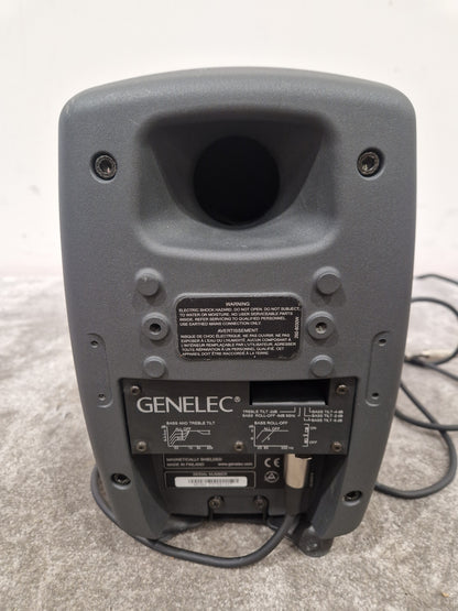 Genelec 8030a Studio Monitor - Compact Design, Accurate Sound - Excellent w/ Power Supply & MIDI aux cable