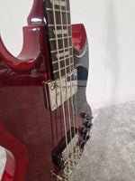 Epiphone SG Bass Eb-3 Cherry Red Bass Guitar - Mahogany Body, Sidewinder Pickup - Very Good - Image 8