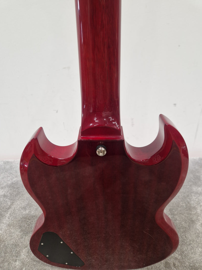 Epiphone SG Bass Eb-3 Cherry Red Bass Guitar - Mahogany Body, Sidewinder Pickup - Very Good - Image 3