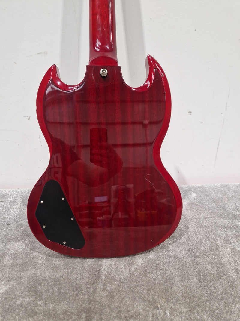 Epiphone SG Bass Eb-3 Cherry Red Bass Guitar - Mahogany Body, Sidewinder Pickup - Very Good - Image 9