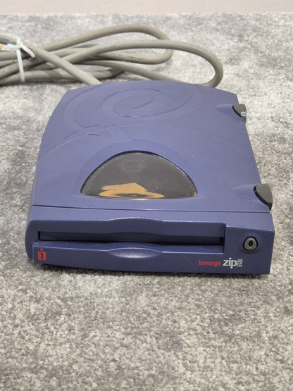 Iomega ZIP 250 and ZIP 100 - External Hard Drive - Spares or Repair w/ Parallel Cable