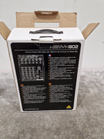 Behringer Xenyx 802 Mixer - 8-Input, 2-Bus - Very Good w/ Original Box & Power Supply & Manuals - Image 13