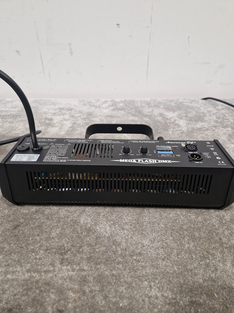 American DF Mega Flash Dmx Lighting Effect - DMX Control, High Intensity - Excellent w/ Original Box & Manuals - Image 4