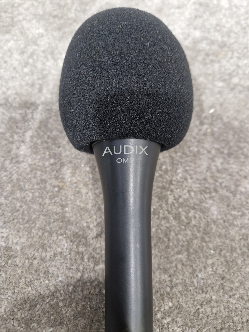 Audix OM7 Dynamic Microphone - Hypercardioid, High SPL - Excellent w/ Soft Case & Mic holder & Mic cover - Image 2