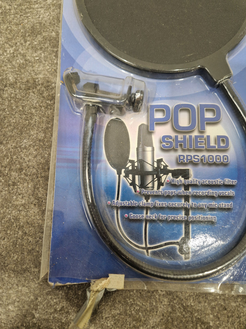 Hhb Pop Shield RPS1000 Pop Filter - Dual-Layer Mesh, Adjustable Gooseneck - Like New w/ Original Box - Image 7