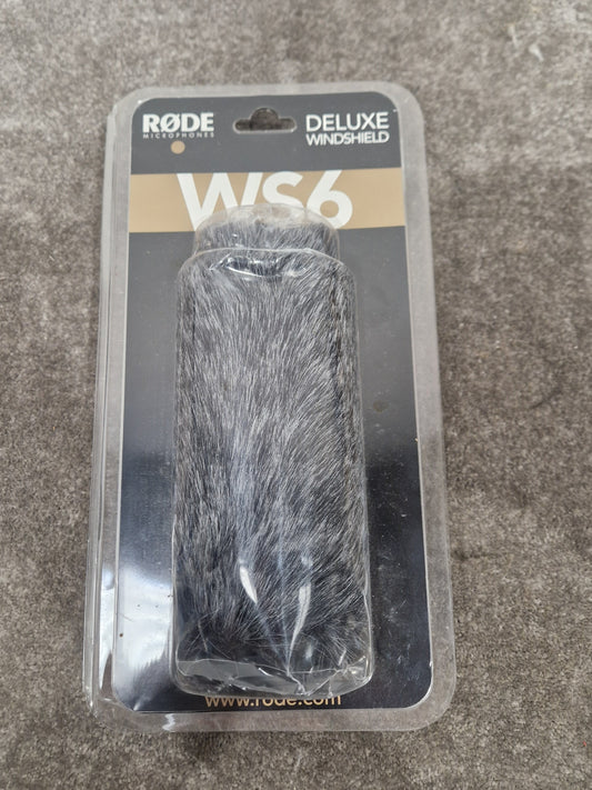 Rode WS6 Windshield - Pop Filter, Foam Design - Open Box New Sealed in original packaging