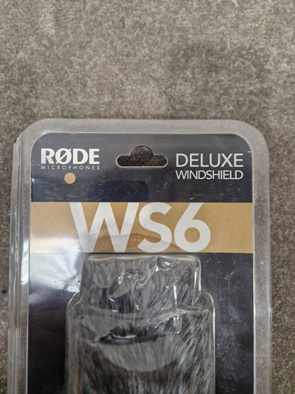 Rode WS6 Windshield - Pop Filter, Foam Design - Open Box New Sealed in original packaging