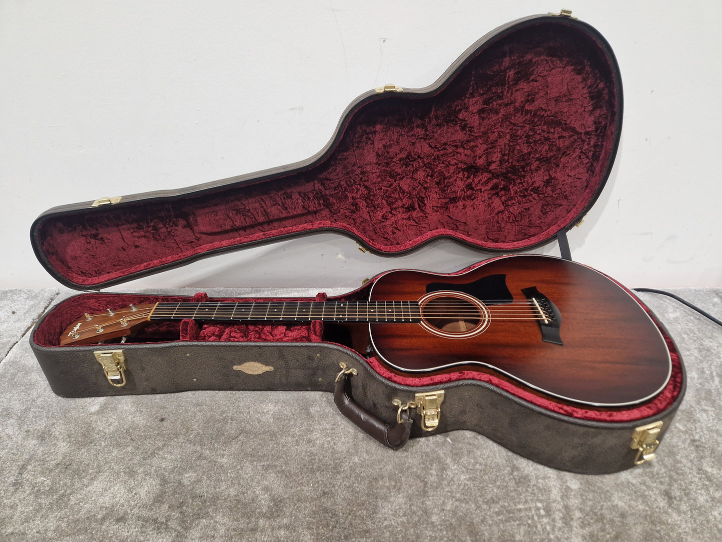 Taylor 326e Baritone 6 String Acoustic Guitar - Baritone Scale, Solid Wood - Excellent w/ Manuals & Certification & Hard Case