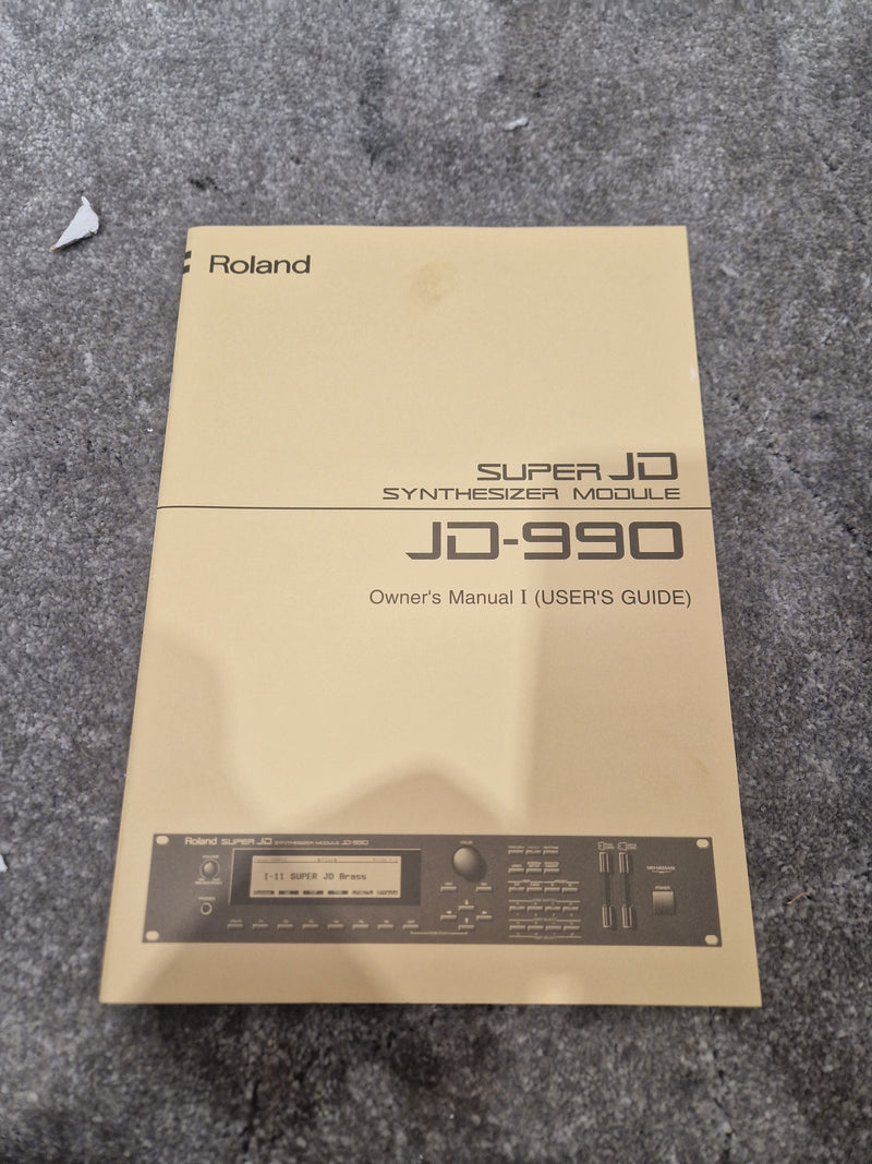 Roland JD-990 Super JD Synthesizer - 16-Voice Polyphony, Advanced Sound Engine - Excellent w/ Power Supply & Manuals - Image 14
