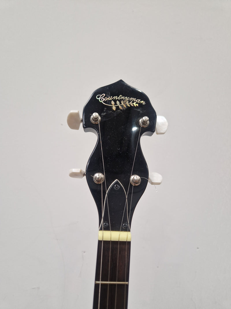 Remo Countryman Banjo - 5-String, Remo Weatherking Head - Very Good w/ Manuals & Hard Case & strings - Image 6