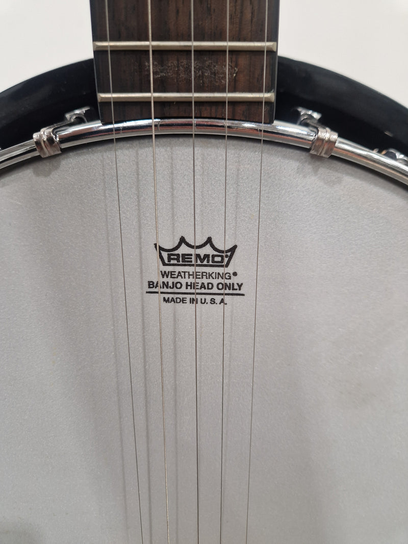 Remo Countryman Banjo - 5-String, Remo Weatherking Head - Very Good w/ Manuals & Hard Case & strings - Image 10