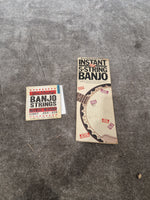 Remo Countryman Banjo - 5-String, Remo Weatherking Head - Very Good w/ Manuals & Hard Case & strings - Image 11