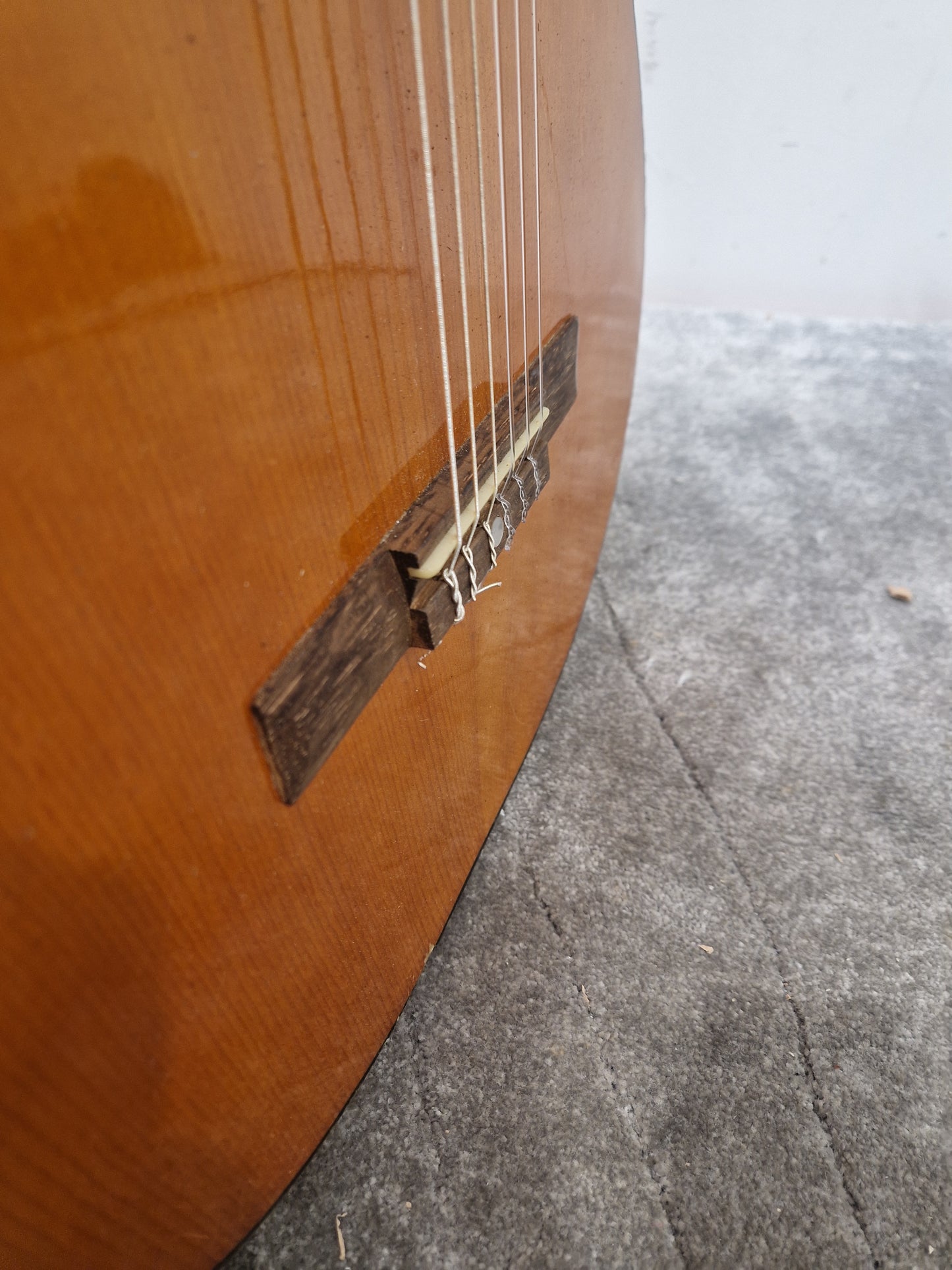 Simms-Watts Yoshima Acoustic Guitar - Solid Spruce Top, Mahogany Back & Sides - Good