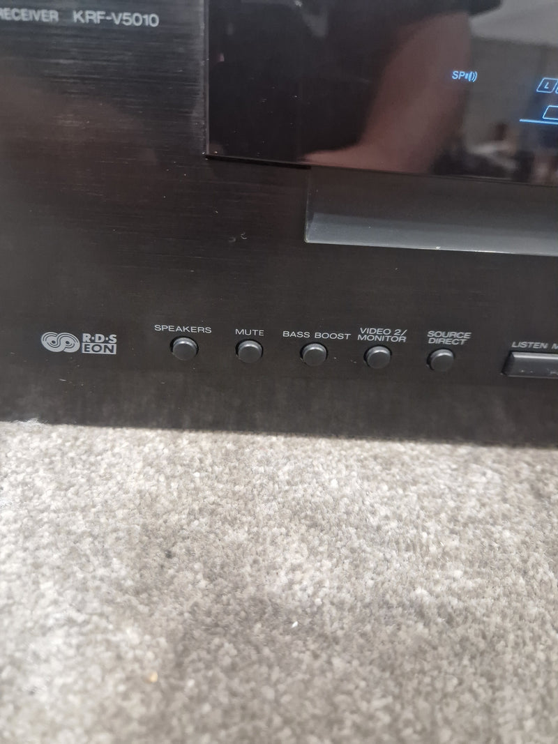 Kenwood KRF-V5010 Receiver - 100 Watts per Channel, Dolby Pro Logic - Good - Image 5