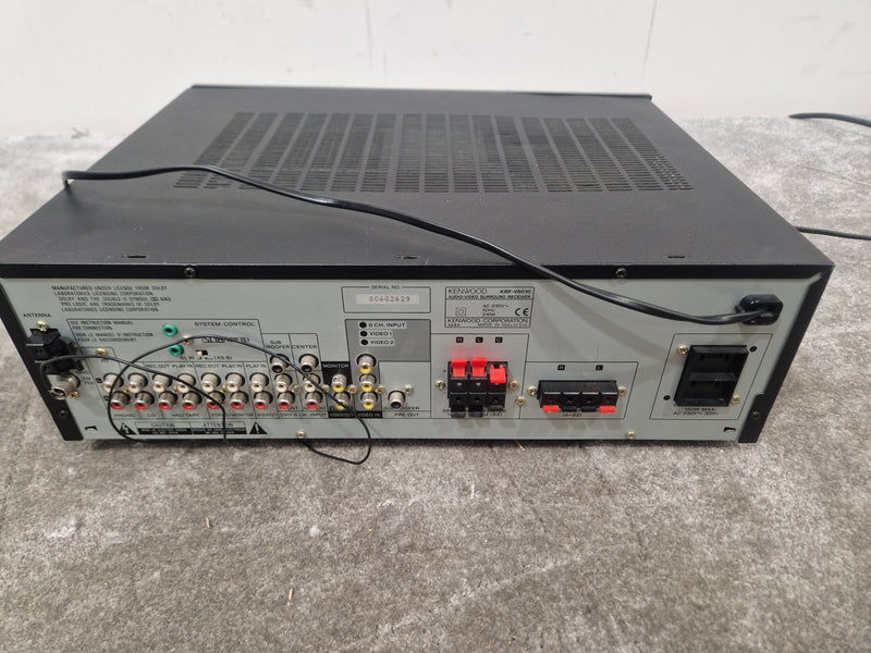 Kenwood KRF-V5010 Receiver - 100 Watts per Channel, Dolby Pro Logic - Good - Image 8