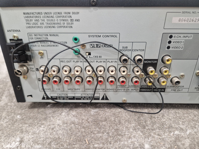 Kenwood KRF-V5010 Receiver - 100 Watts per Channel, Dolby Pro Logic - Good - Image 9