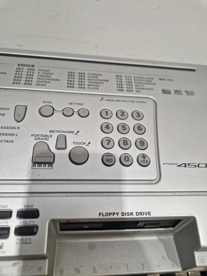 Yamaha Psr450 Keyboard - Portable Arranger, 61 Keys - Spares or Repair - Image 6
