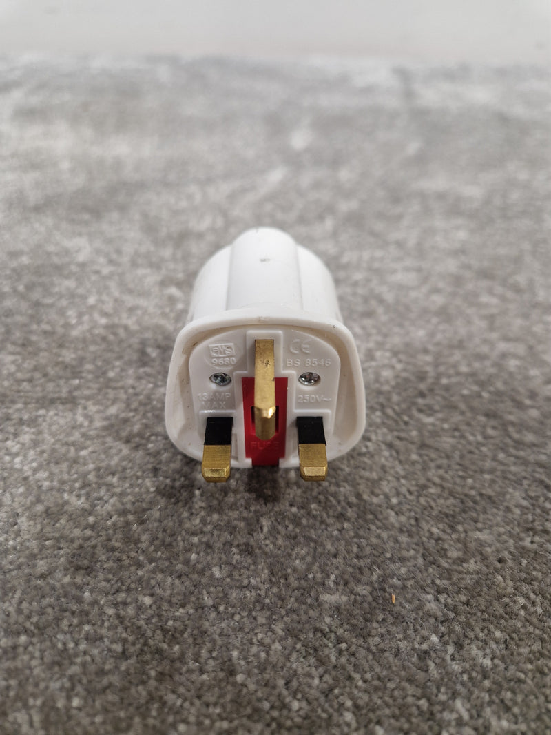 EU to UK Plug Adapter - Converts EU Plugs to UK Outlets - Excellent - Image 2