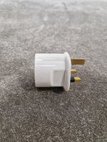 EU to UK Plug Adapter - Converts EU Plugs to UK Outlets - Excellent - Image 3