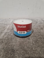 Imation CD-R 50pk Blank CD Media - 50 Discs, Recordable - Mint - Image 1
