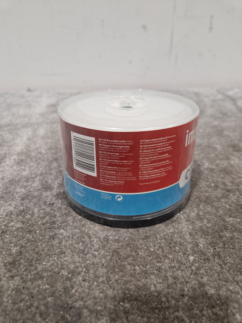 Imation CD-R 50pk Blank CD Media - 50 Discs, Recordable - Mint - Image 2
