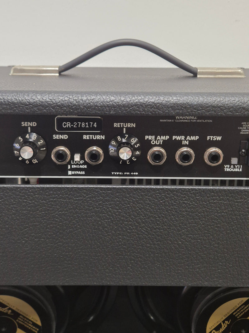 Fender Twin Amp Amplifier - 100 Watts, Reverb - Excellent w/ Flight Case and Footswitch - Image 10