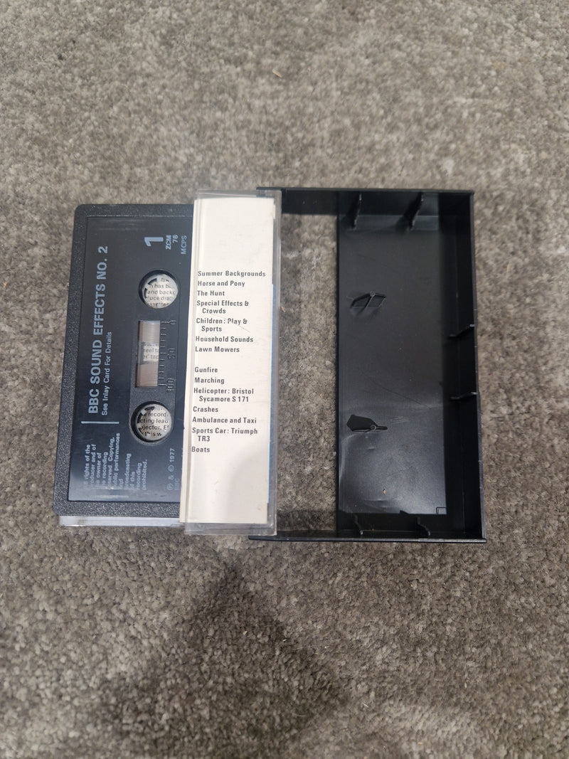 BBC Cassette Tape Sound Effects No.2 Audio Cassette - Vintage Sound Effects, High Quality - Very Good - Image 6