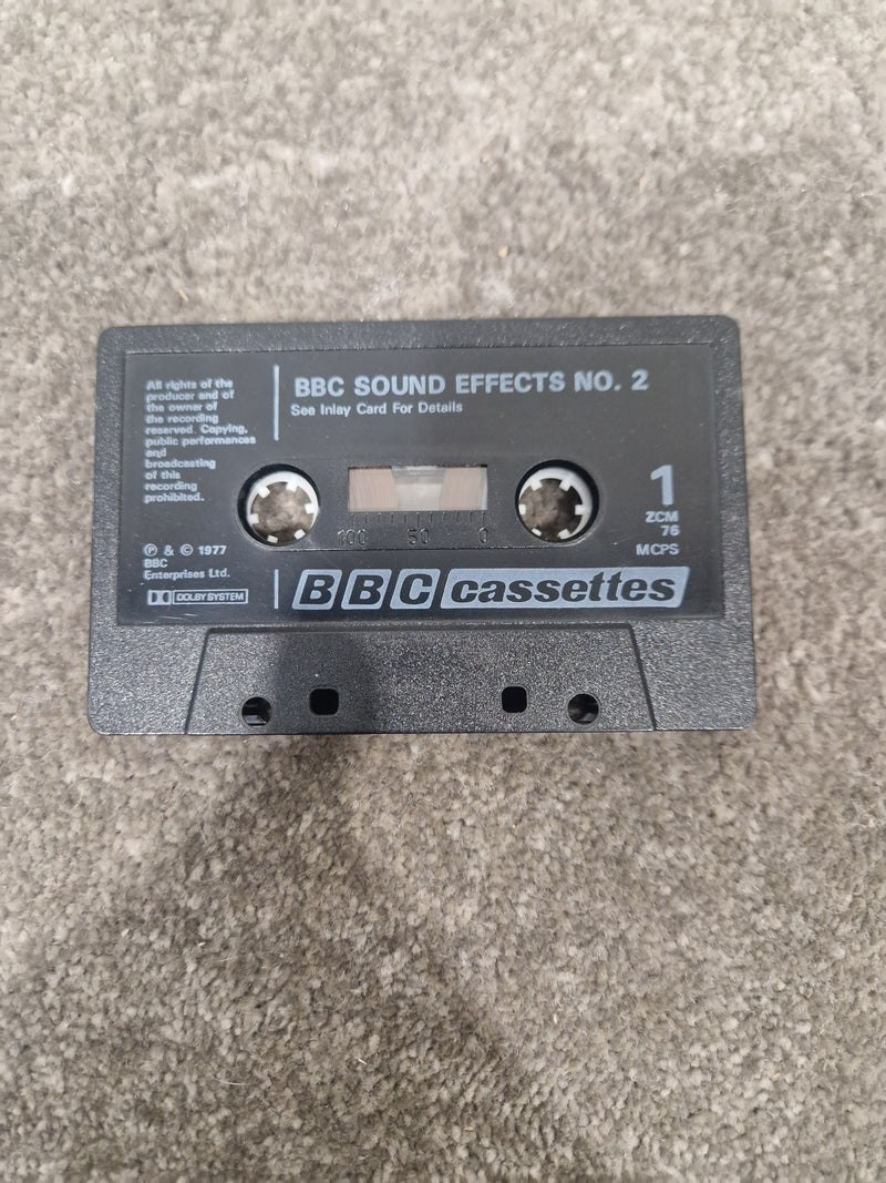 BBC Cassette Tape Sound Effects No.2 Audio Cassette - Vintage Sound Effects, High Quality - Very Good - Image 3