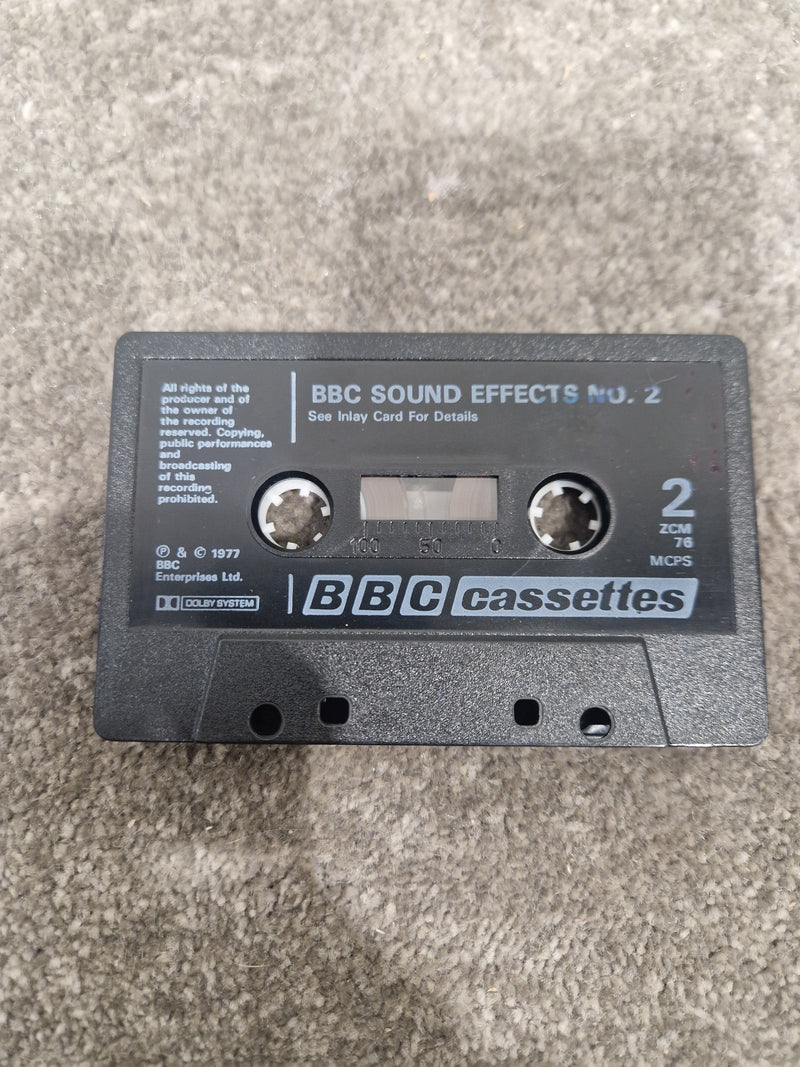 BBC Cassette Tape Sound Effects No.2 Audio Cassette - Vintage Sound Effects, High Quality - Very Good - Image 7