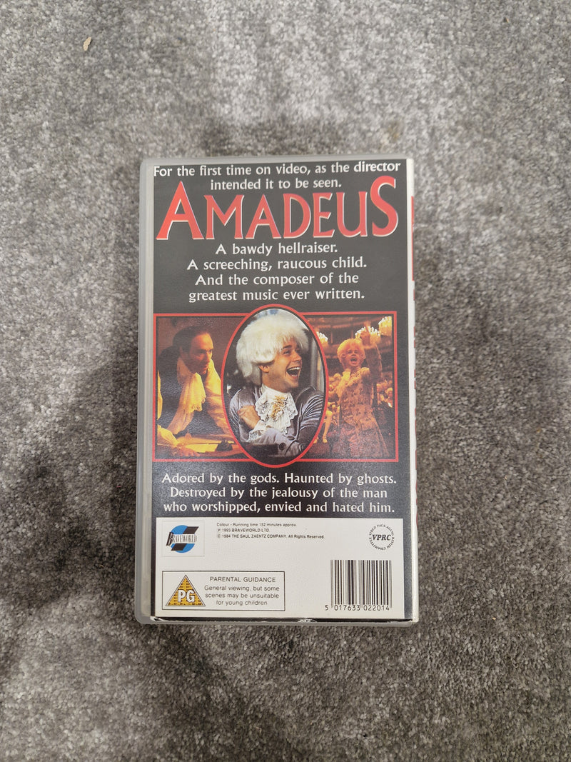 Peter Shaffers Amadeus Widescreen Edition ON Video Cassette - VHS Movie, Widescreen Format - Excellent - Image 3