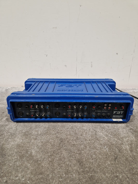 FBT Renegade Powered Mixer 160r 5 Channels Powered Mixer - 5 Channels, Compact Design - Good